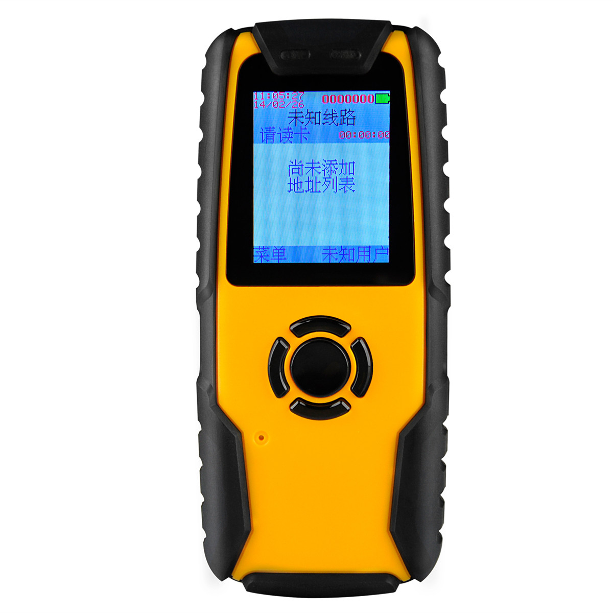 125K/13.56MHz  Rifd  TFT Screen 100，000pcs records Guard Tour System Patrol Recorder