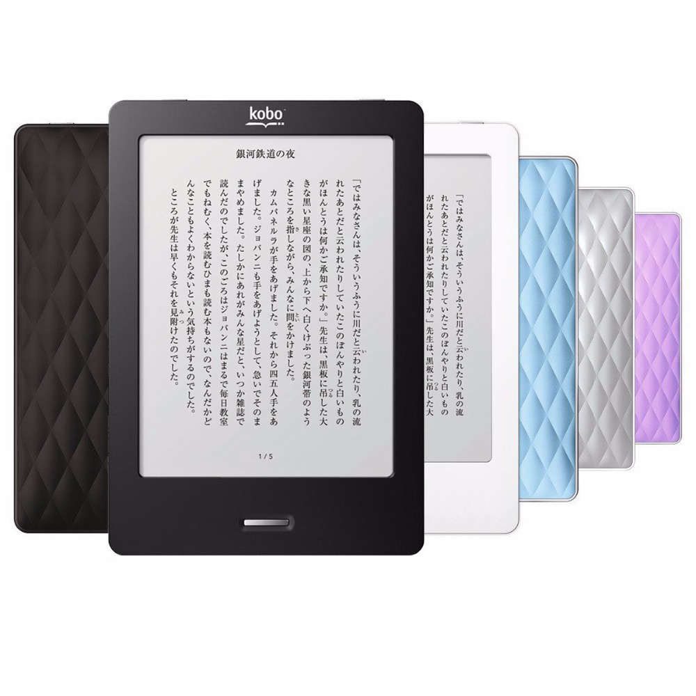 Kobo Touch eReader WiFi 6 inch W - 2 GB N905 - Choose 4 Colors