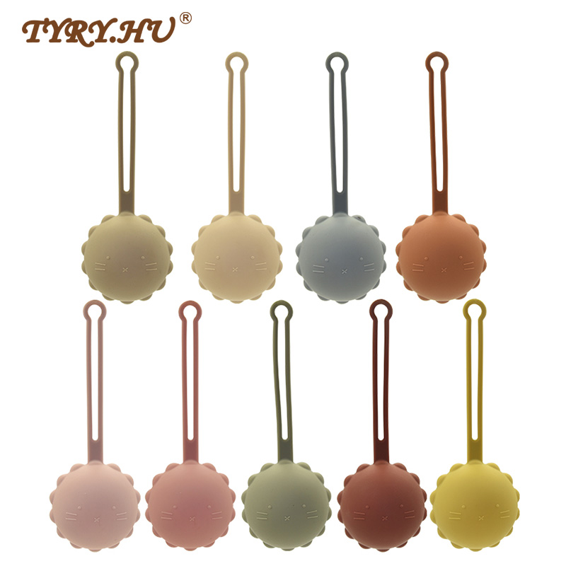 1PC Baby Silicone Pacifier Holder BPA Free Infant Portable Soother Container Box Nipple Storage Box Food Grade Silicone