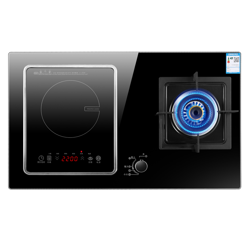 Gas-electric Dual-use Stove Household Embedded Induction Cooker Gas Stove Electric Stove Natural Gas Liquefied Gas