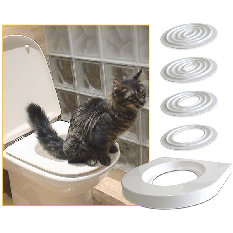 Cat Toilet Muscle Trainer Pet Toilet Muscle Trainer Eco-friendly Pad Simple Portable Pet Toilet Muscle Trainer Multi-Purpose