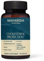 Maharishi Ayurveda - Cholesterol Protection Herbal Supplement | Supplementation to Support Healthy Blood Cholesterol | Blood Purifier, Metabolism Support, & Digestion Aid (60 Tablets-500mg)