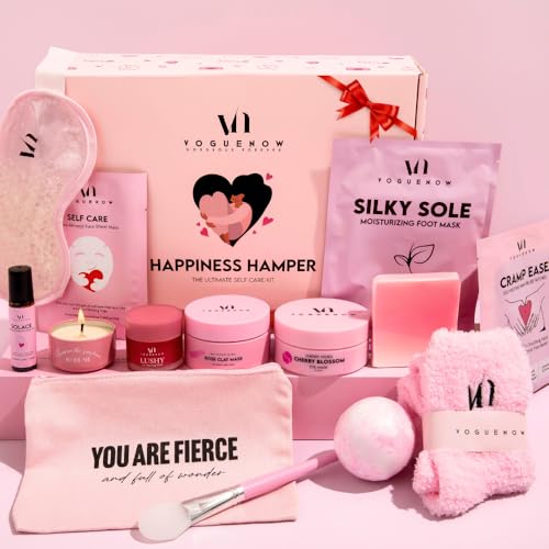 Spa Gifts for Women (Set of 22) - Premium Self Care Spa Kit With Bath, Sleep, Skin Care Sets & Self Care Items For Women - Womens Christmas Gifts, Gift set for Women - Birthday Gifts- Spa Gift Baskets