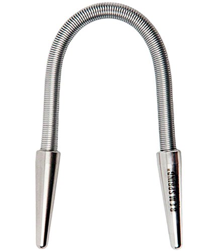 Facial Hair Remover - The Original Hair Removal Spring [Design Patent]. Removes Hair from Upper Lip, Chin, Cheeks and Neck. 100% Stainless Steel