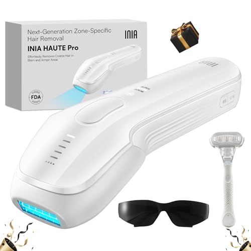 Laser Hair Removal with Ice-Cooling Care for Women and Men, Painless at-Home IPL Hair Remover for Coarse Hair in Bikini and All Body Areas, Latest Generation for Effective & Long-Lasting Results