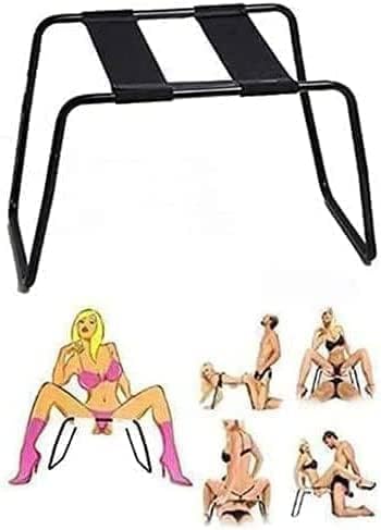 Easy Assemble Sex Chair Adult Toy for Couples Sex Games, Sex Furniture Multifunctional Positions Bouncing Mount Sex Stool for Bedroom Weightless Sex Position Enhancer Chair