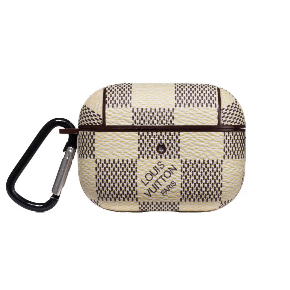 Checkered AirPods Pro Case – White