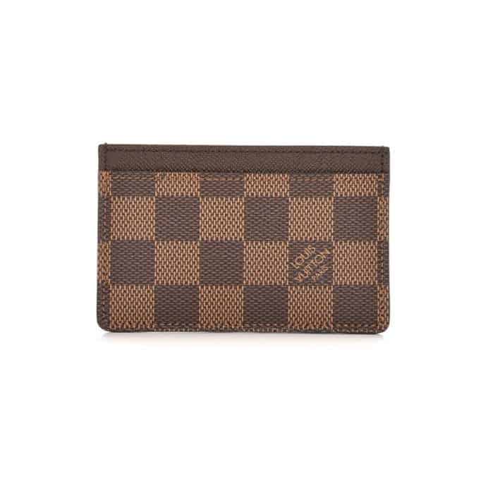 M61733 Louis Vuitton Card Holder Damier Ebene In Toile Canvas – WWE050